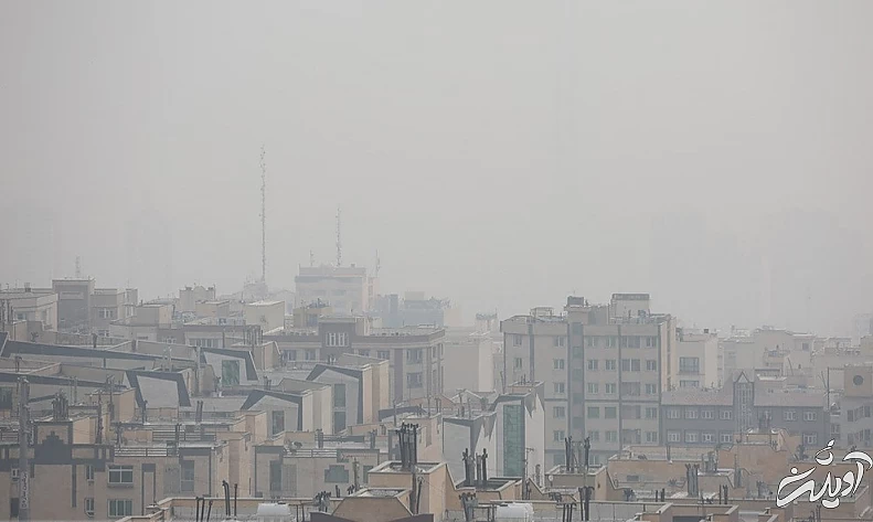 (تصاویر) شرایط ناسالم هوای تهران